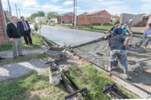 Jos Inza sobre las obras de pavimentacin: Vamos a lograr completar las 153 cuadras de asfalto